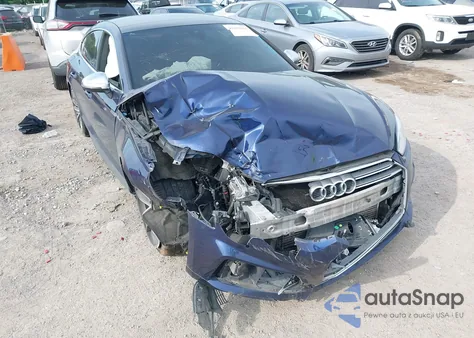 2018 Audi S5 3.0T Premium Plus из США, поврежденный, VIN WAUC4CF5XJA061953